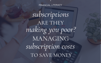 Are Subscriptions Making You Poor? Managing Subscription Costs