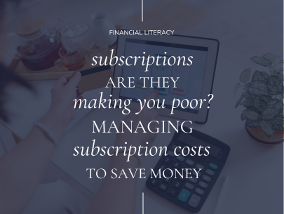 Are Subscriptions Making You Poor? Managing Subscription Costs