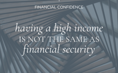 High Income Is Not the Same as Financial Security